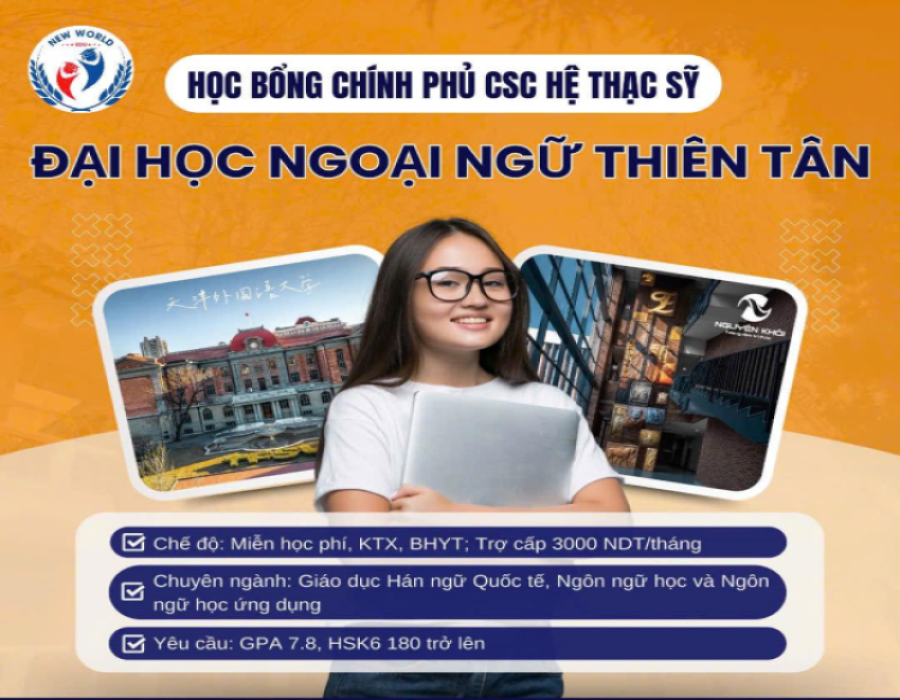 Du Học Trung Quốc: Học Bổng Chính Phủ CSC Hệ Thạc Sĩ