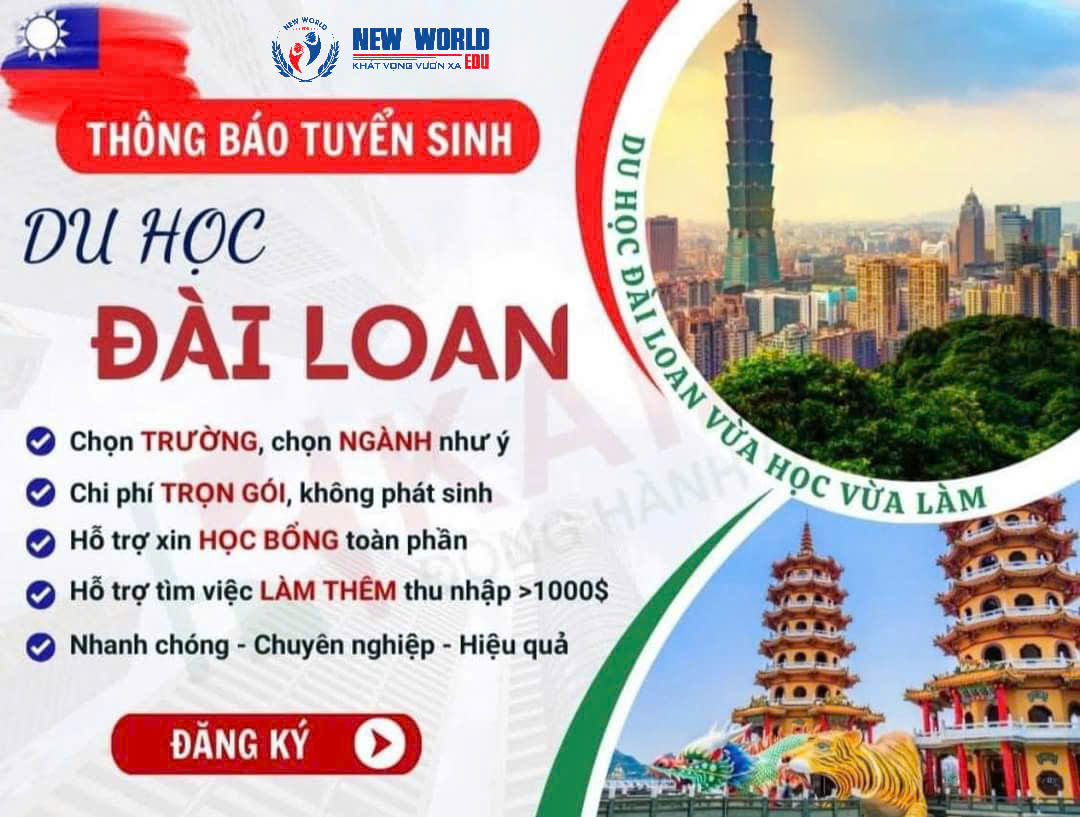 DU HỌC ĐÀI LOAN - LỰA CHỌN PHÙ HỢP CHO NHỮNG GIA ĐÌNH CÓ TÀI CHÍNH TRUNG BÌNH