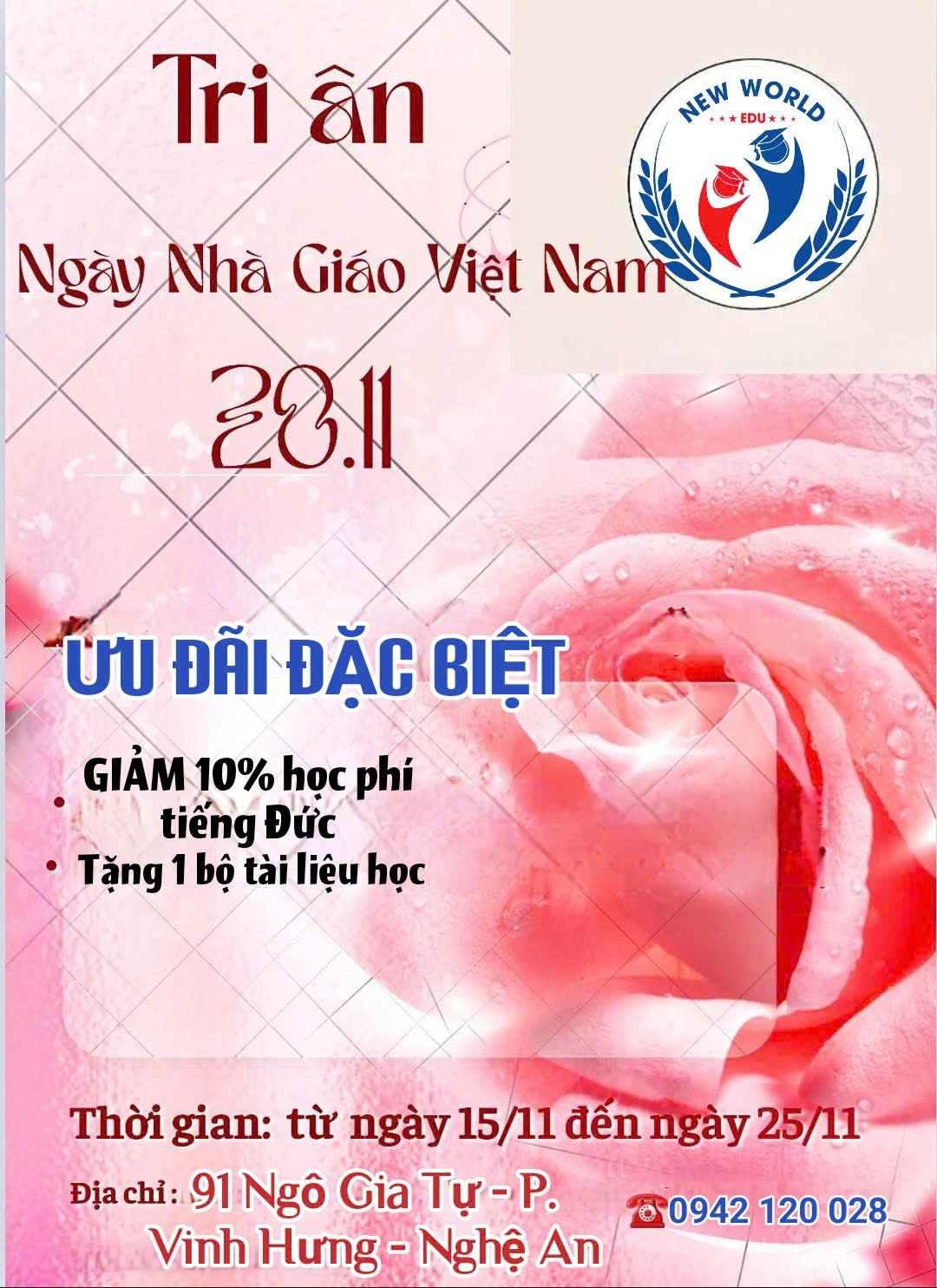 CHÀO MỪNG NGÀY NHÀ GIÁO VIỆT NAM 20/11