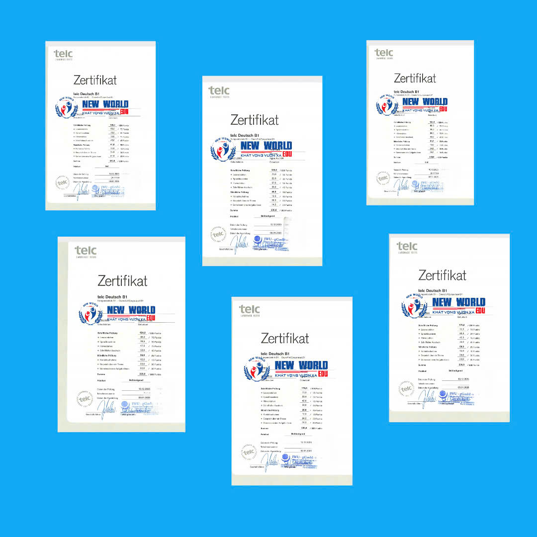 NHỮNG CHIẾC B1 ĐÁNG YÊU ĐÃ VỀ VỚI TEAM NEW WORLD EDU