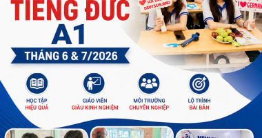 TRUNG TÂM TIẾNG ĐỨC NEW WORLD EDU - TUYỂN SINH CÁC KHÓA TIẾNG ĐỨC A1